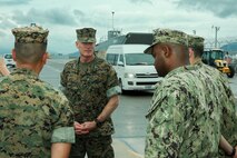 Maj Gen Banta tours MCAS Iwakuni