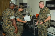 Maj Gen Banta tours MCAS Iwakuni