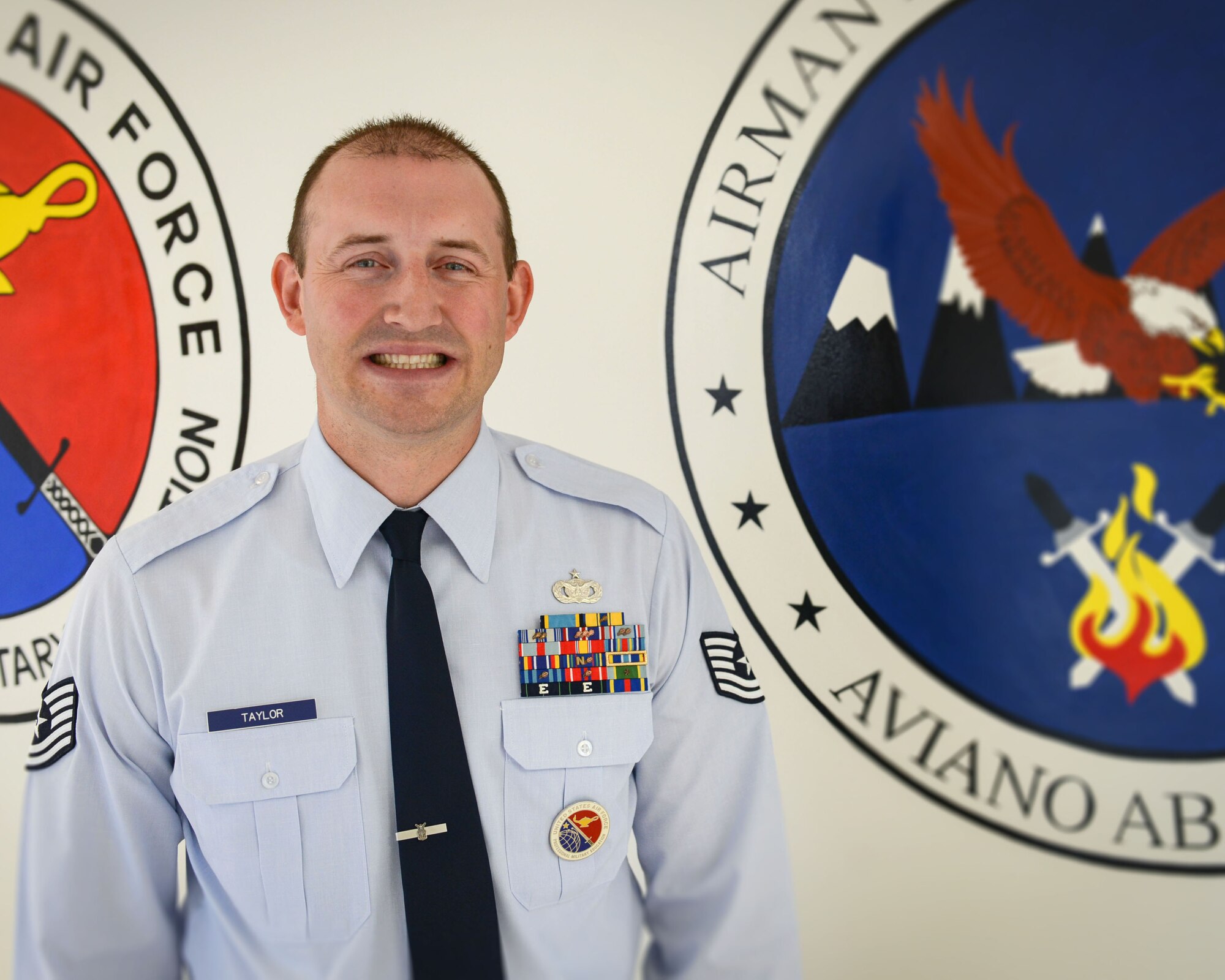 Taylor won Professional Military Education Instructor of the Year for 2018.