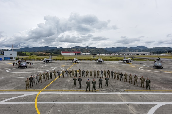 The Swamp Fox marks 3rd Relámpago exercise with the Colombian Air Force