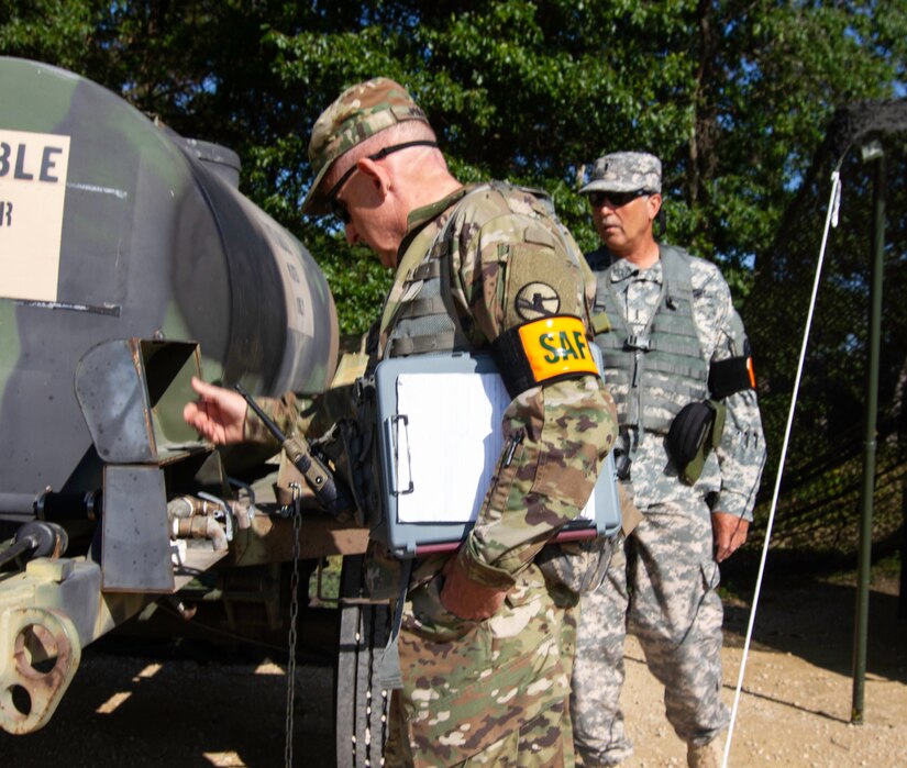 86th Training Division Safety Team Ensures Compliance, Welfare during Combat Support Training Exercis