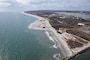 In 2017, USACE completed periodic nourishment of the Cape May to Lower Township project (Photo from February of 2017).