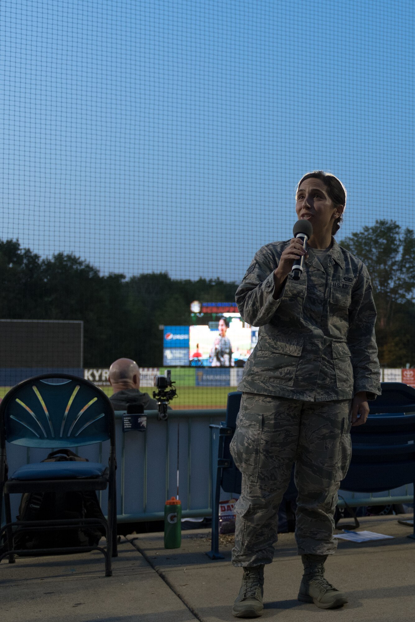 Each year the Scrappers provide free tickets to Youngstown Air Reserve Station’s Reserve Citizen Airmen for their military Wednesday home games.