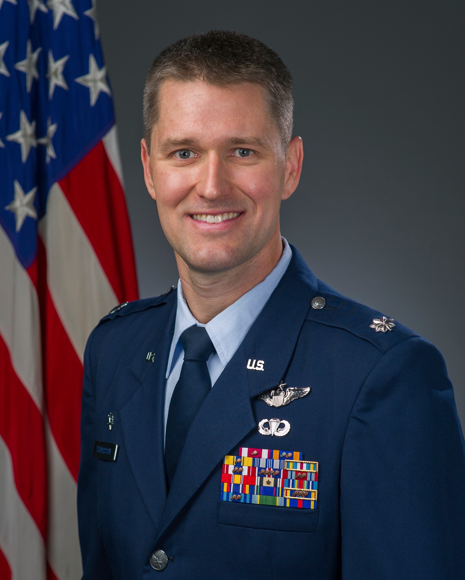 Lt. Col. Brian Thomasson, 60th Operations Squadron commander, encourages Airmen to live life in a way they would like to be remembered for. Thomasson was inspired by the example set by his grandfather who survived World War II and had a significant impact on his life. (Courtesy Photo)