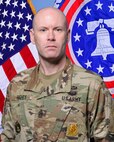 command photo of Columbia Recruiting Battalion command sergeant major, Command Sgt. Maj. Matthew E. Hughes