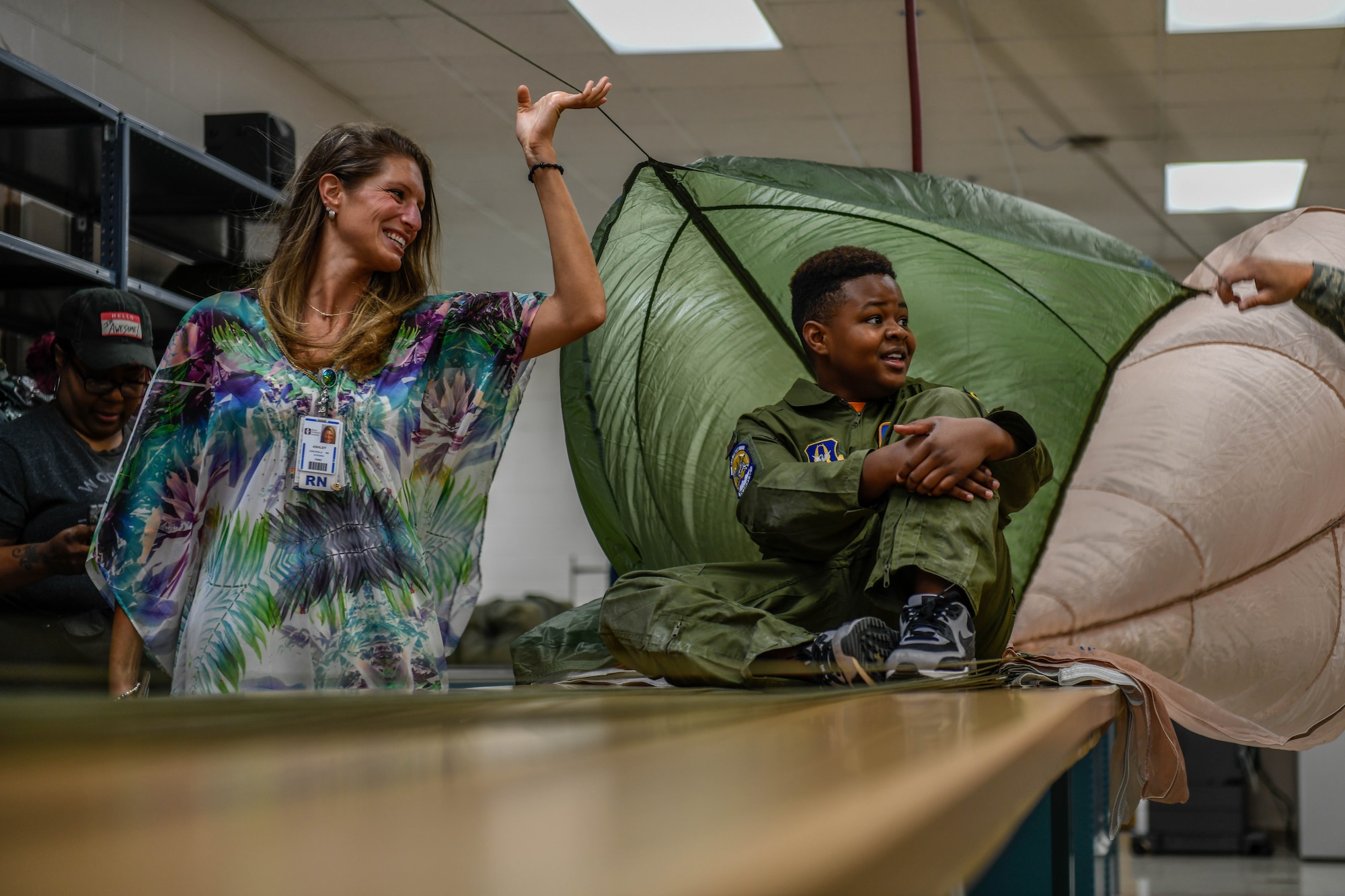 Donovan Stringer was commissioned as an honorary 2nd Lt. and made Pilot for a Day for his courageous battle against liver cancer. The 910th Airlift Wing began the Pilot for a Day program in 2000 as a community partnership with Akron Children’s Hospital and has since welcomed 66 children with chronic or life-threatening illness as honorees.