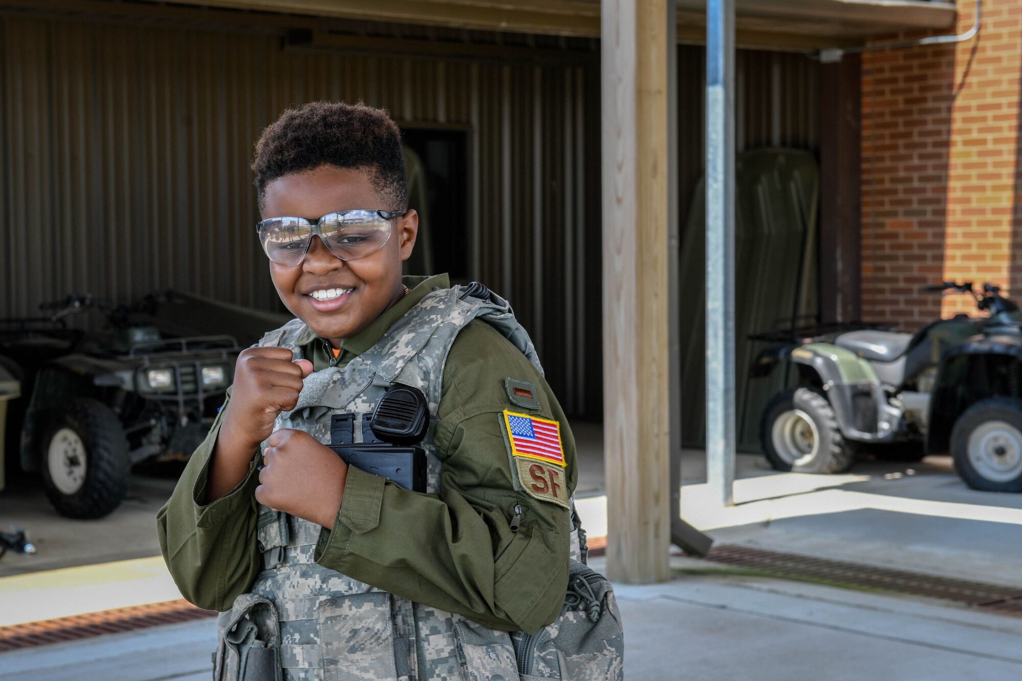 Donovan Stringer was commissioned as an honorary 2nd Lt. and made Pilot for a Day for his courageous battle against liver cancer. The 910th Airlift Wing began the Pilot for a Day program in 2000 as a community partnership with Akron Children’s Hospital and has since welcomed 66 children with chronic or life-threatening illness as honorees.