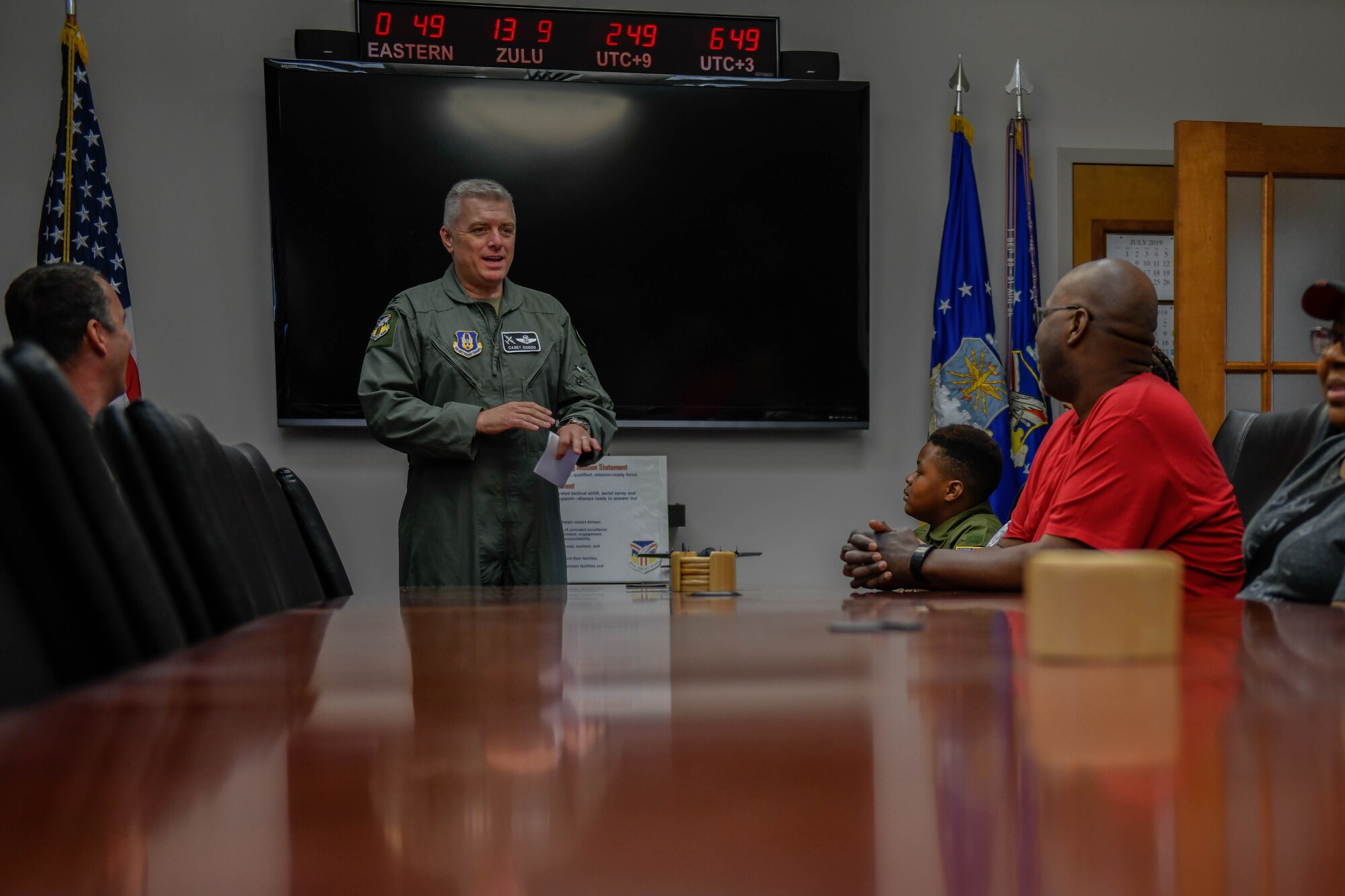 Donovan Stringer was commissioned as an honorary 2nd Lt. and made Pilot for a Day for his courageous battle against liver cancer. The 910th Airlift Wing began the Pilot for a Day program in 2000 as a community partnership with Akron Children’s Hospital and has since welcomed 66 children with chronic or life-threatening illness as honorees.