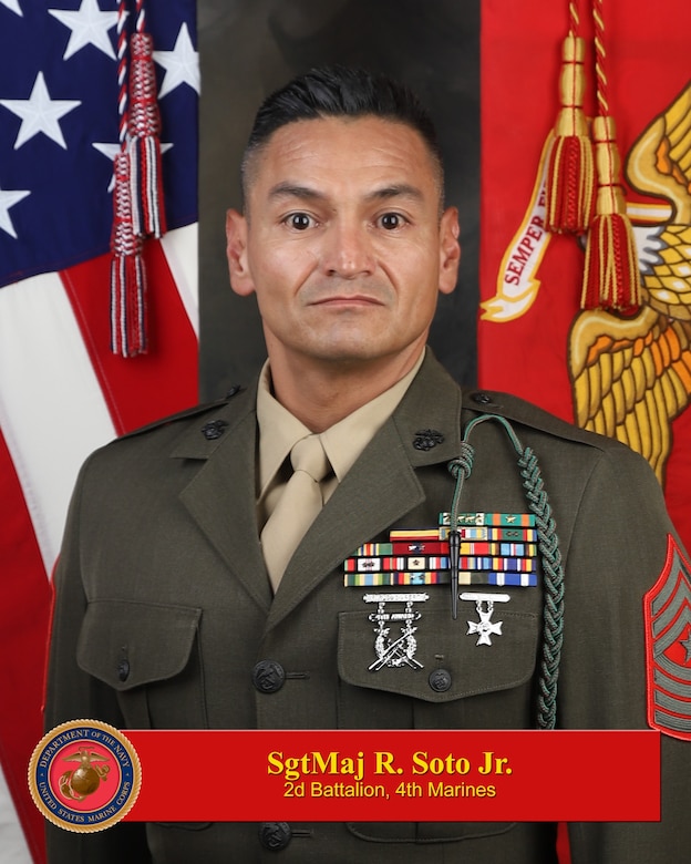 Sergeant Major Ruben Soto Jr. > 1st Marine Division > Leaders