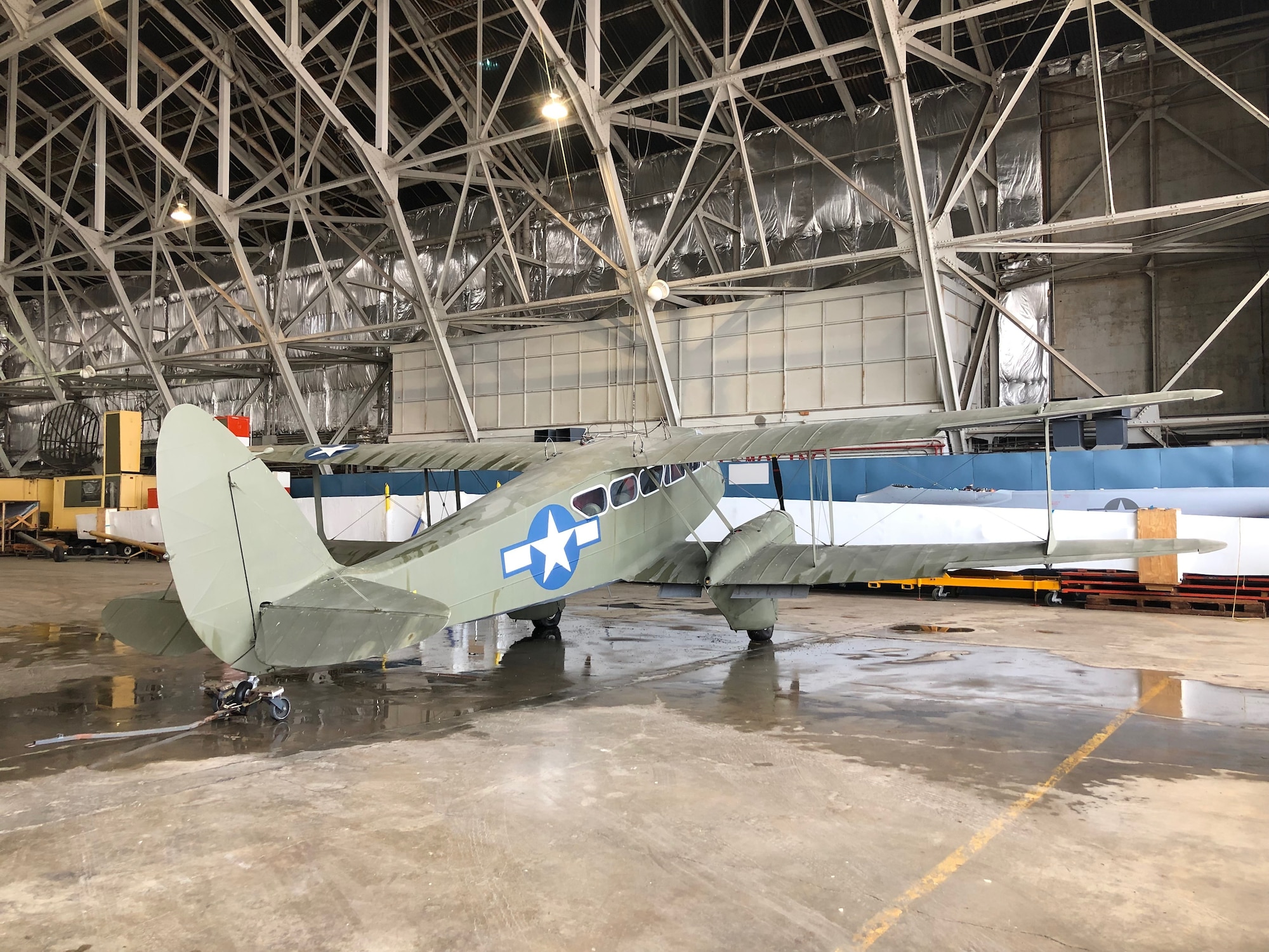 De Havilland DH-89A at the National Museum of the United States Air Force. (U.S. Air Force photo)