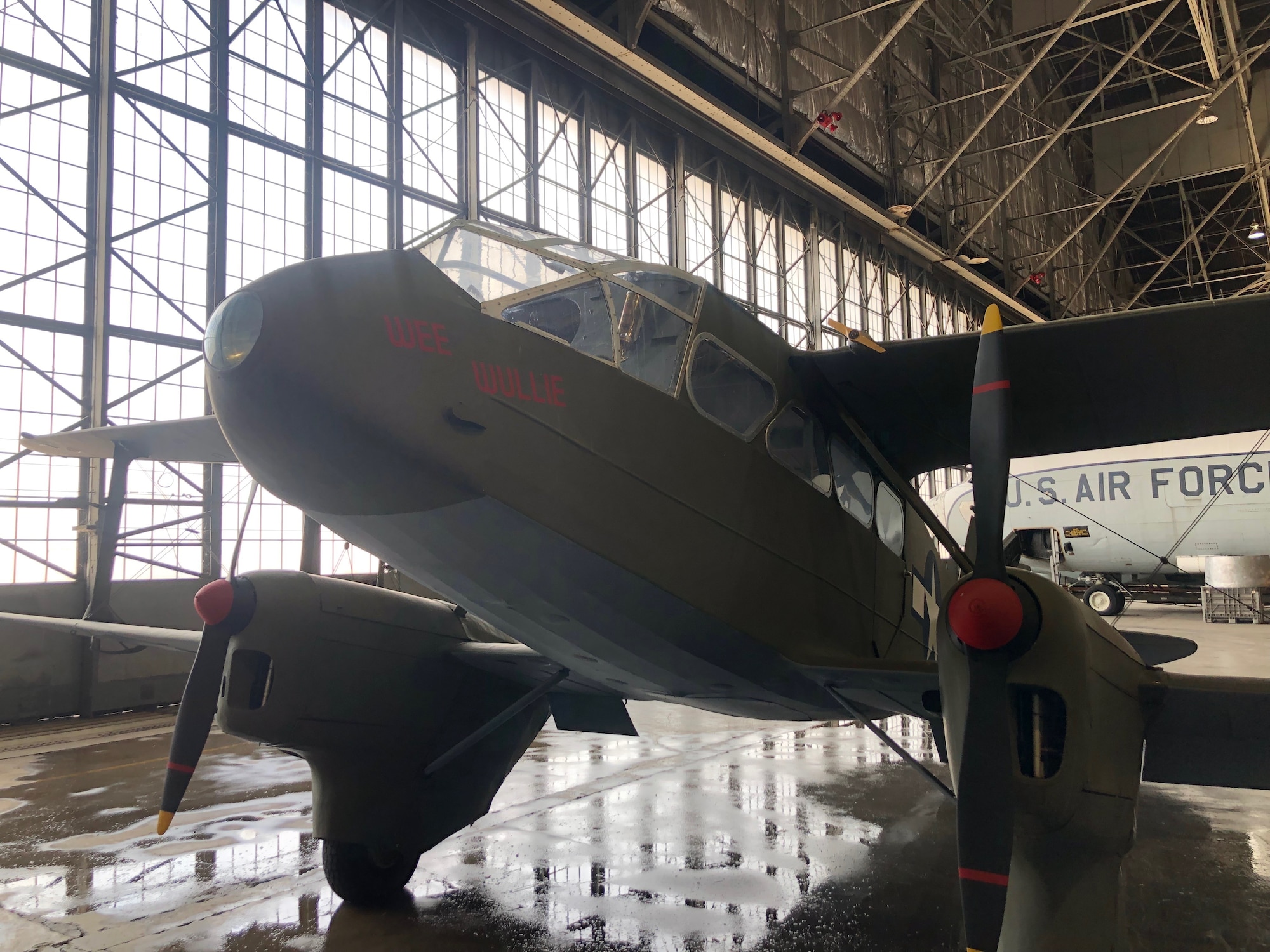 De Havilland DH-89A at the National Museum of the United States Air Force. (U.S. Air Force photo)