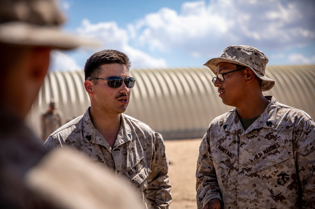 1/25 Reserve Marines conduct mortar drills