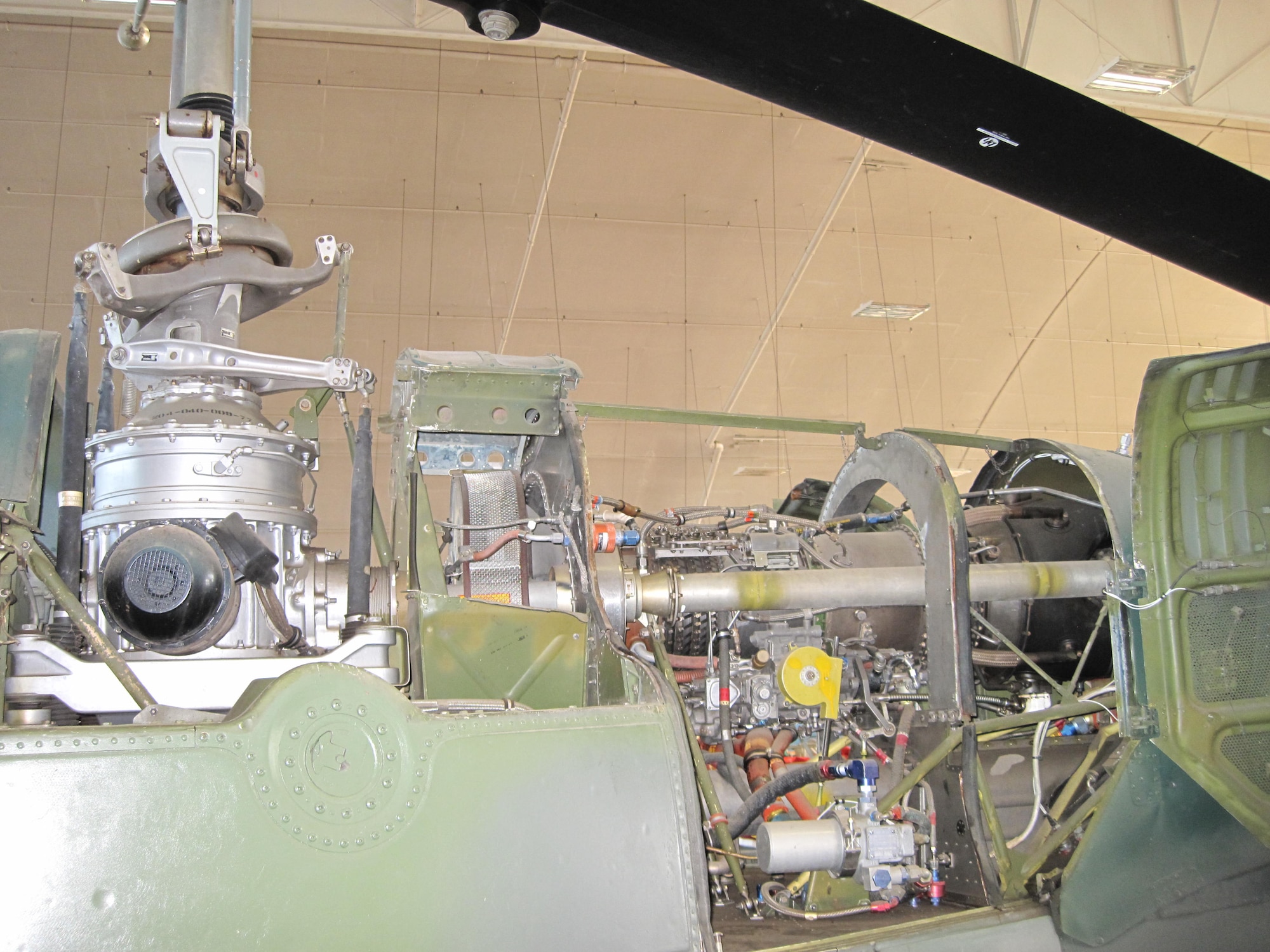 Bell GUH-1F at the National Museum of the United States Air Force. (U.S. Air Force photo)