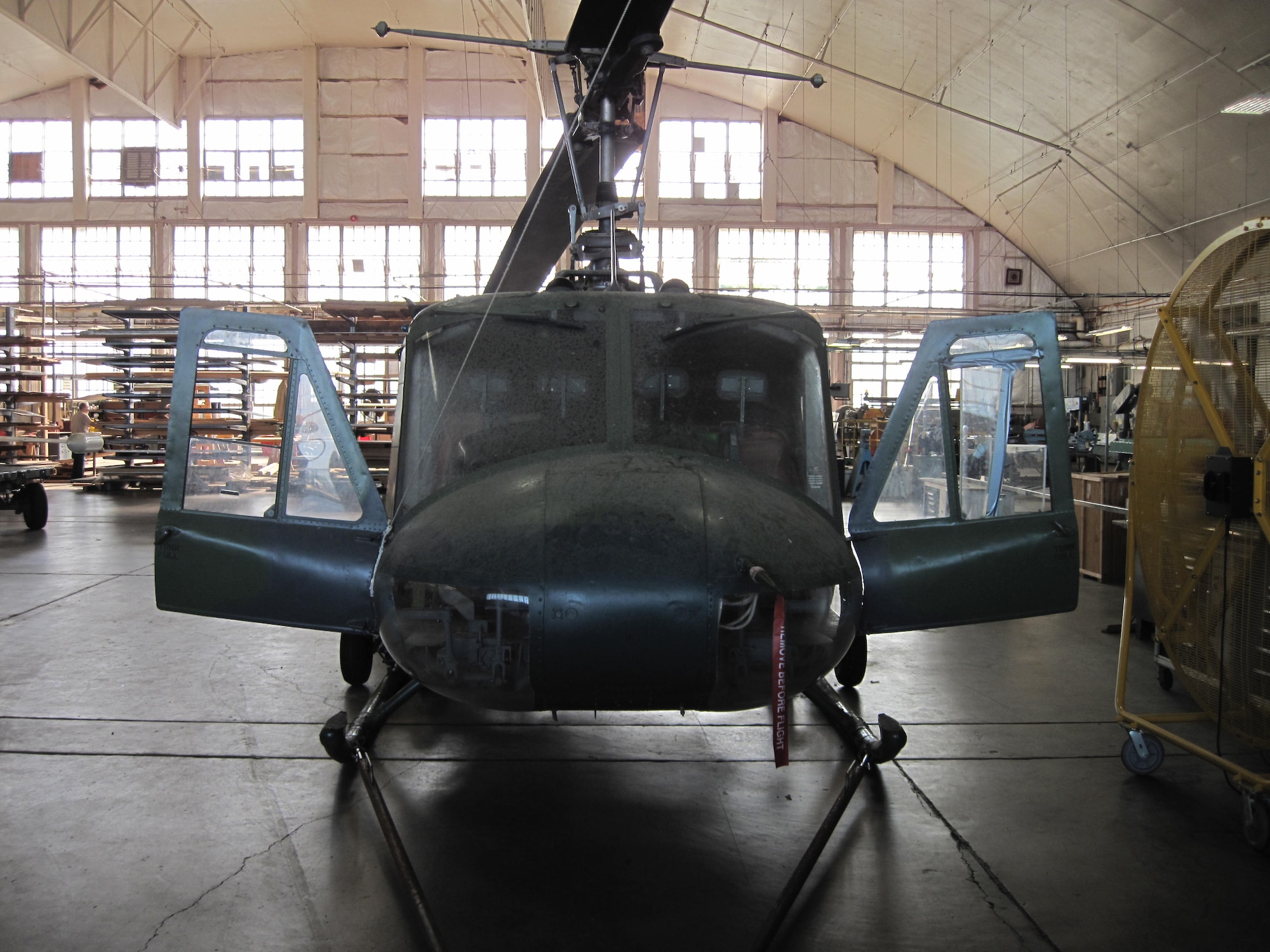 Bell GUH-1F at the National Museum of the United States Air Force. (U.S. Air Force photo)