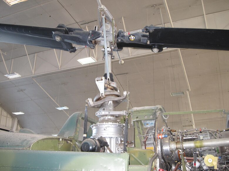 Bell GUH-1F at the National Museum of the United States Air Force. (U.S. Air Force photo)