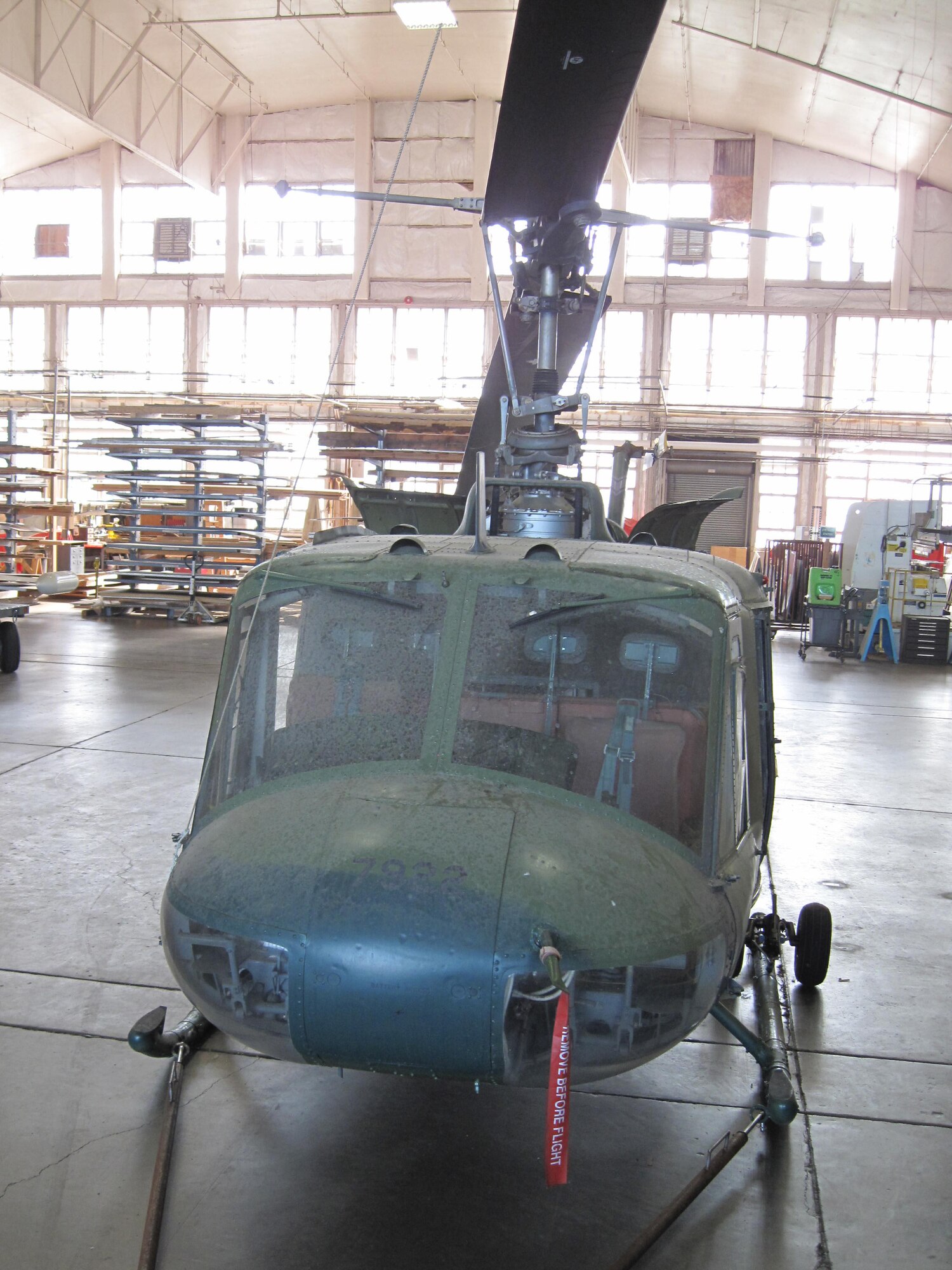 Bell GUH-1F at the National Museum of the United States Air Force. (U.S. Air Force photo)