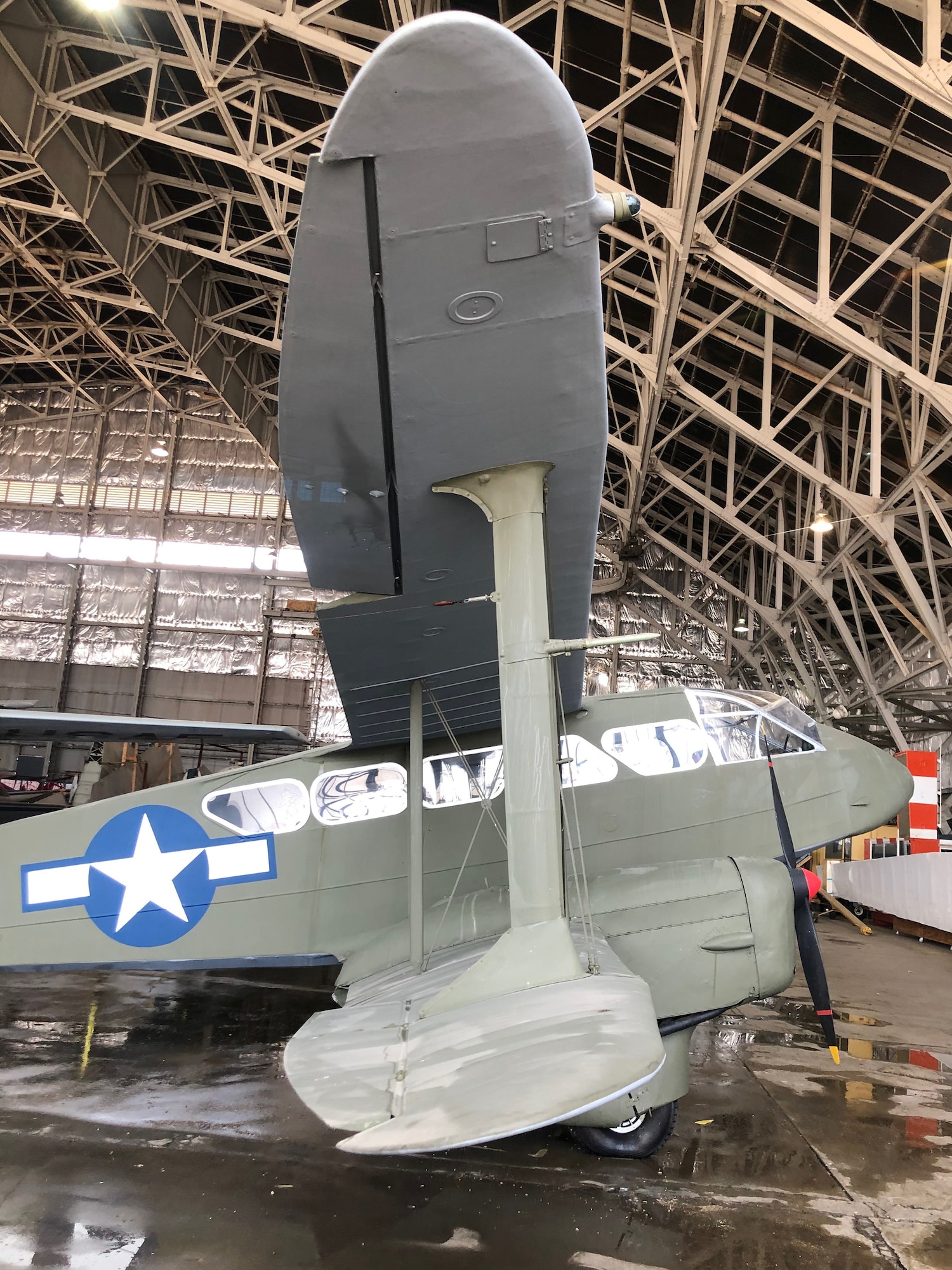 De Havilland DH-89A at the National Museum of the United States Air Force. (U.S. Air Force photo)