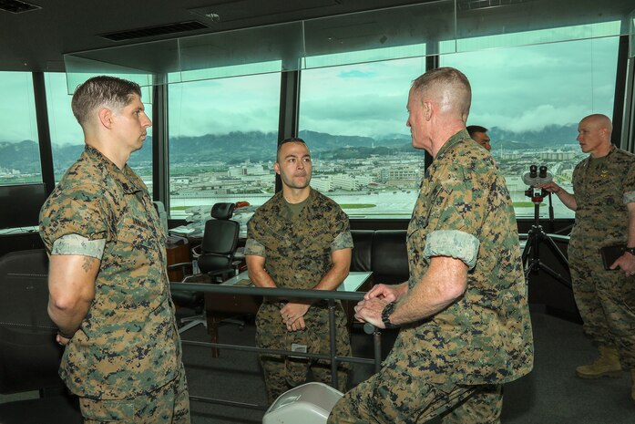 Commanding General of Marine Corps Installations Command Tours MCAS Iwakuni