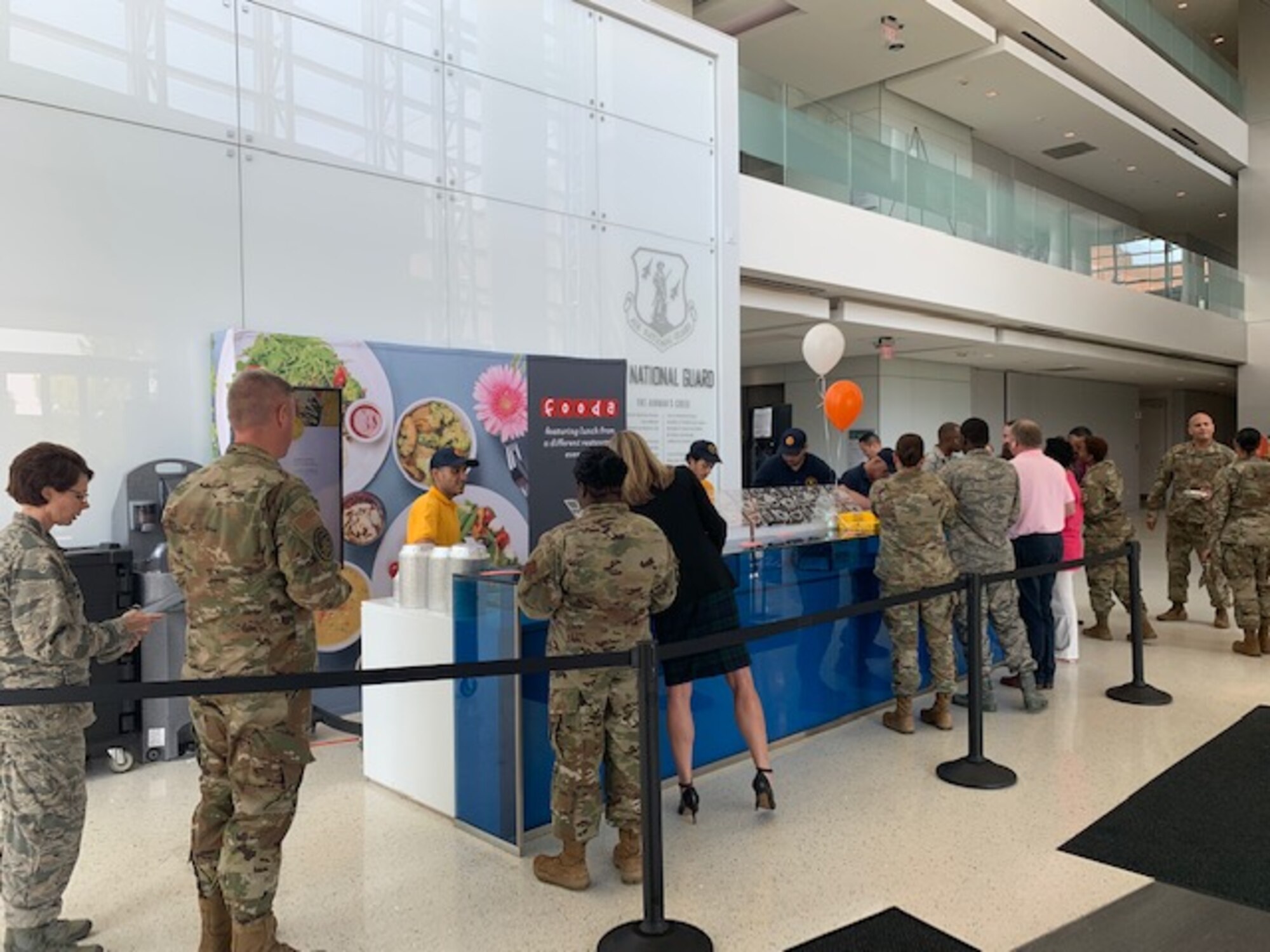 JBA celebrates new FOODA lunch services at ANG Readiness Center
