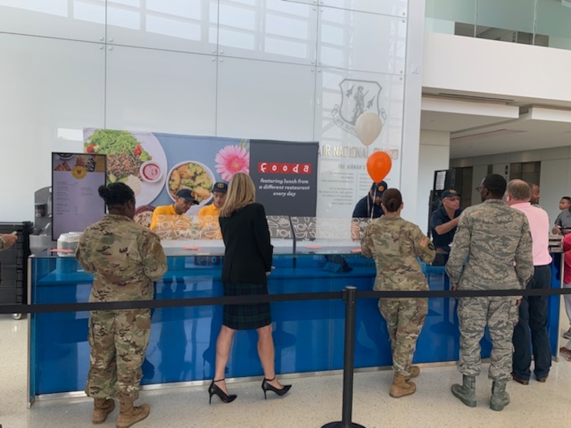 JBA celebrates new FOODA lunch services at ANG Readiness Center