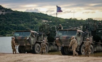 Army Reserve Soldiers and Marine Corps Reserve participate in River Assault 19