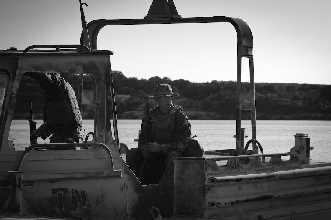 Army Reserve Soldiers and Marine Corps Reserve participate in River Assault 19