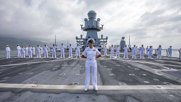 Mount Whitney Arrives in Gaeta