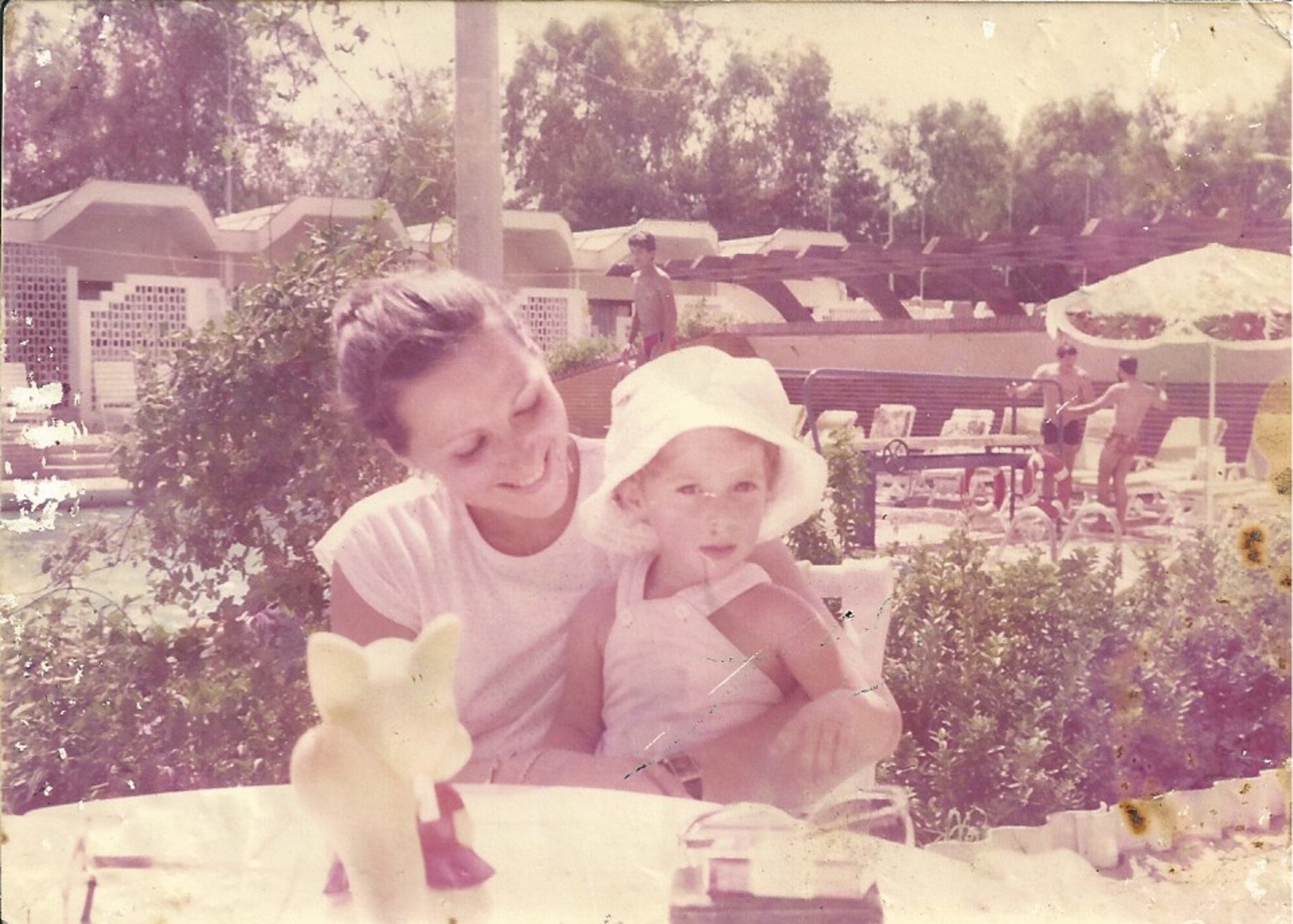 Sandrela and her mother