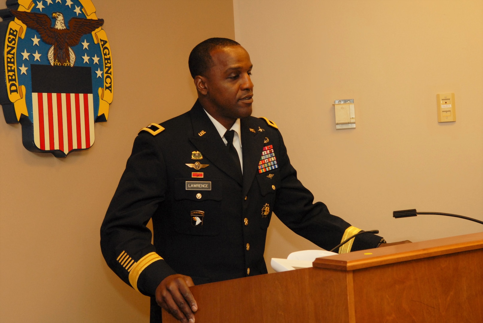 Defense Troop Support Commander Army Brig. Gen. Gavin Lawrence presided over the civilian employee retirement ceremony on July 29 in Philadelphia.  He thanked the three new retirees for their 104 combined years of service to the federal government and warfighters.