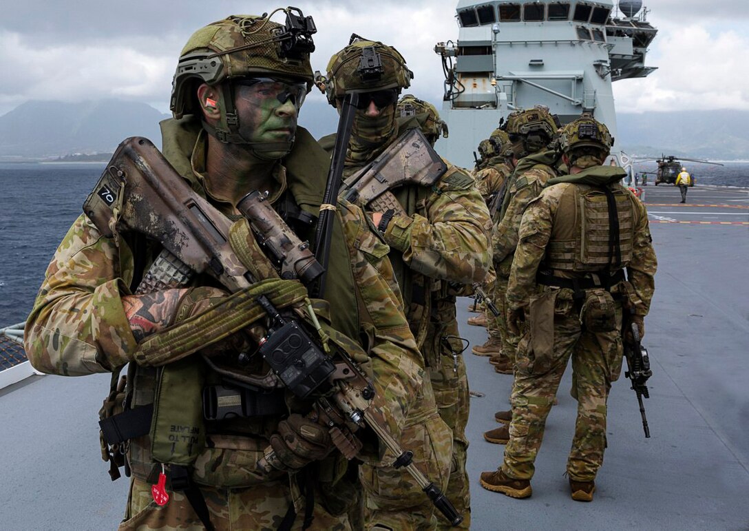Australian forces