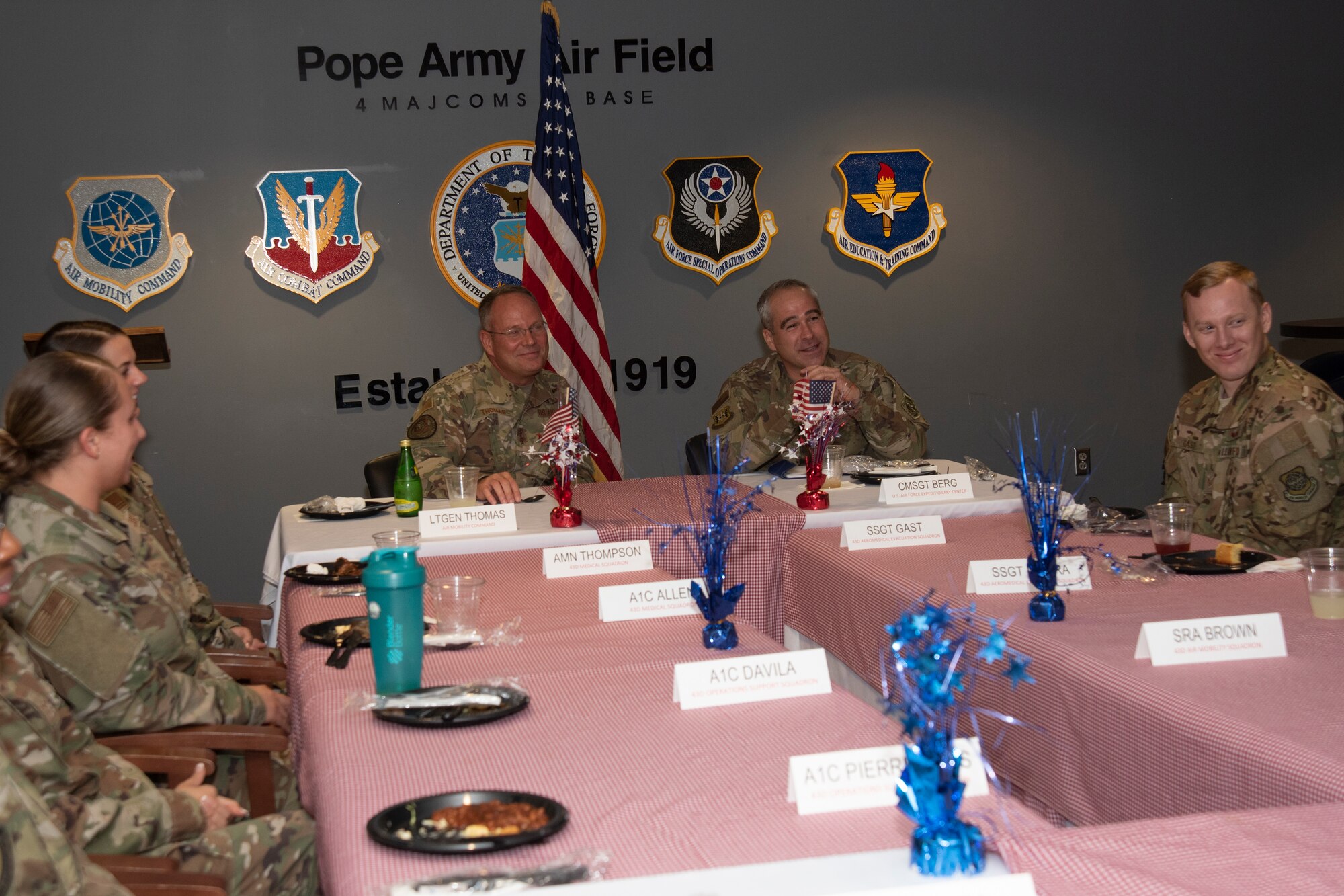Gen Thomas and Chief Berg Visit Pope