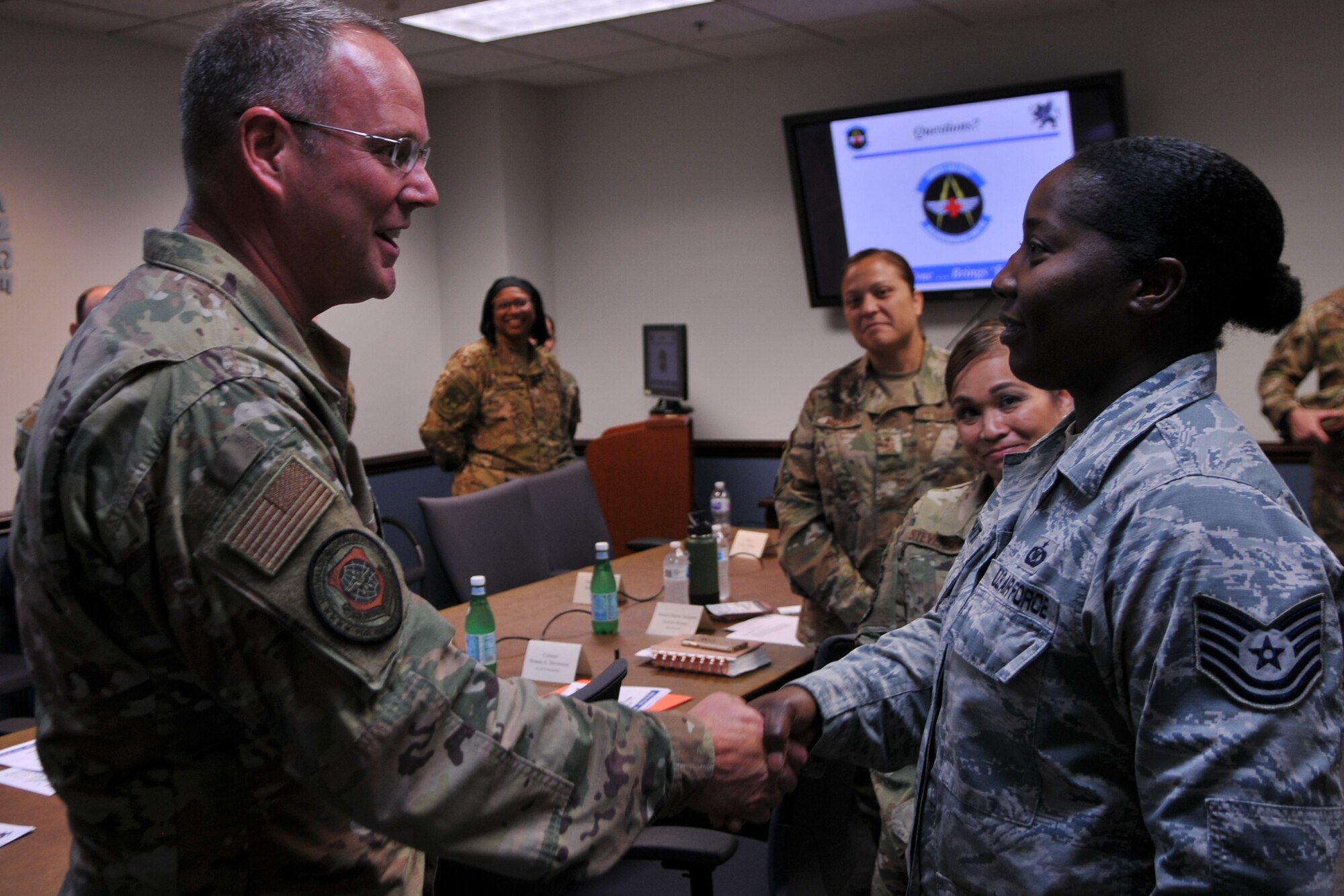 Gen Thomas and Chief Berg Visit Pope