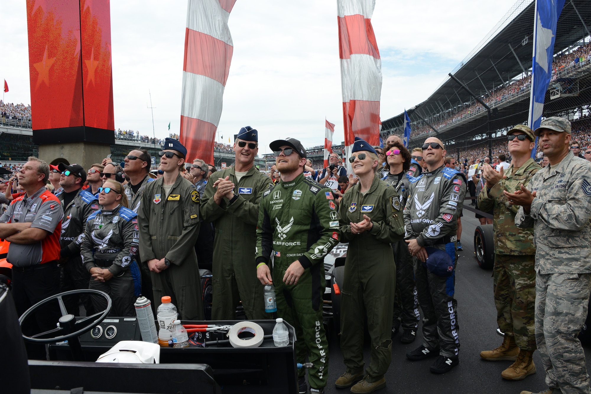 Air Force partnership with Indy 500