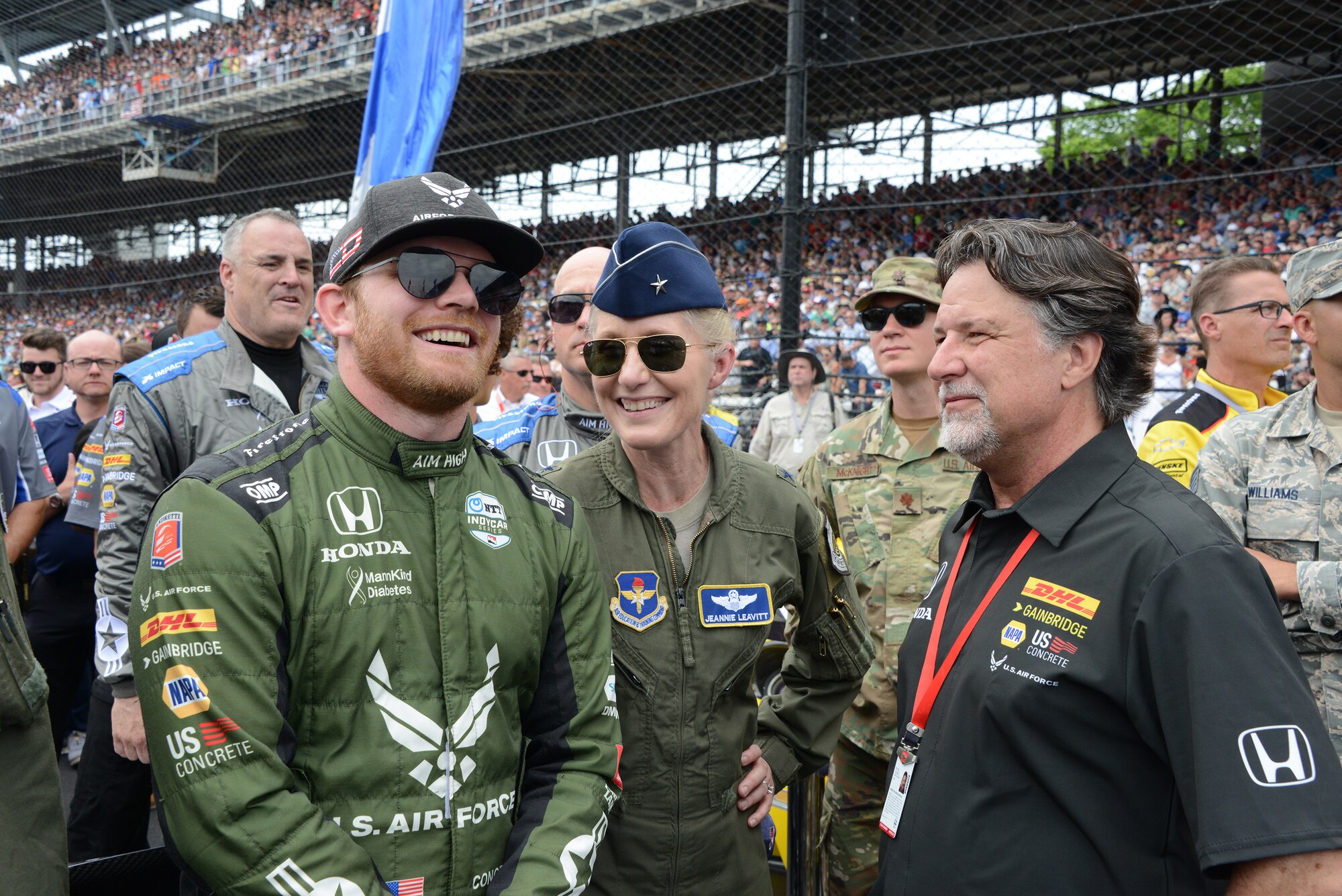 Air Force partnership with Indy 500