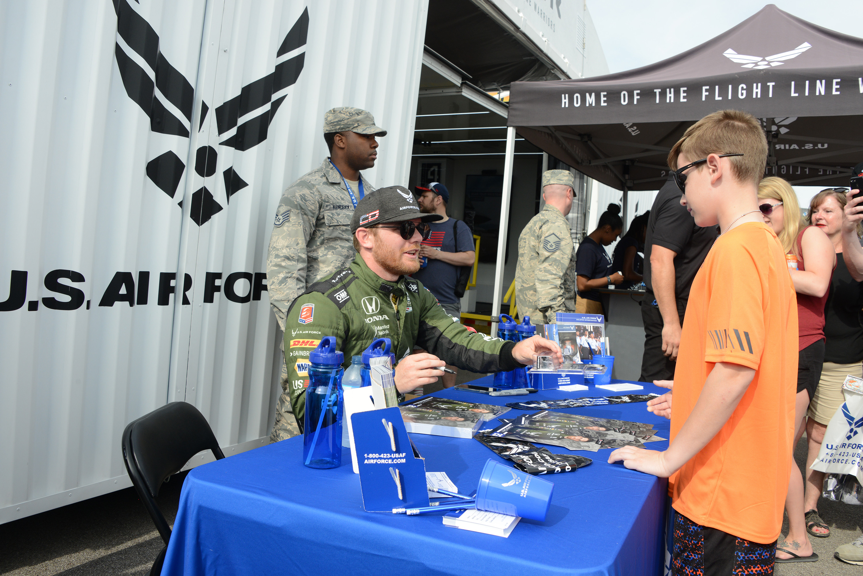 Air Force Recruiting Sets the Pace at Indy 500