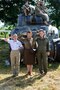 WWII veterans and reenactors in Sainte-Mère-Église, France