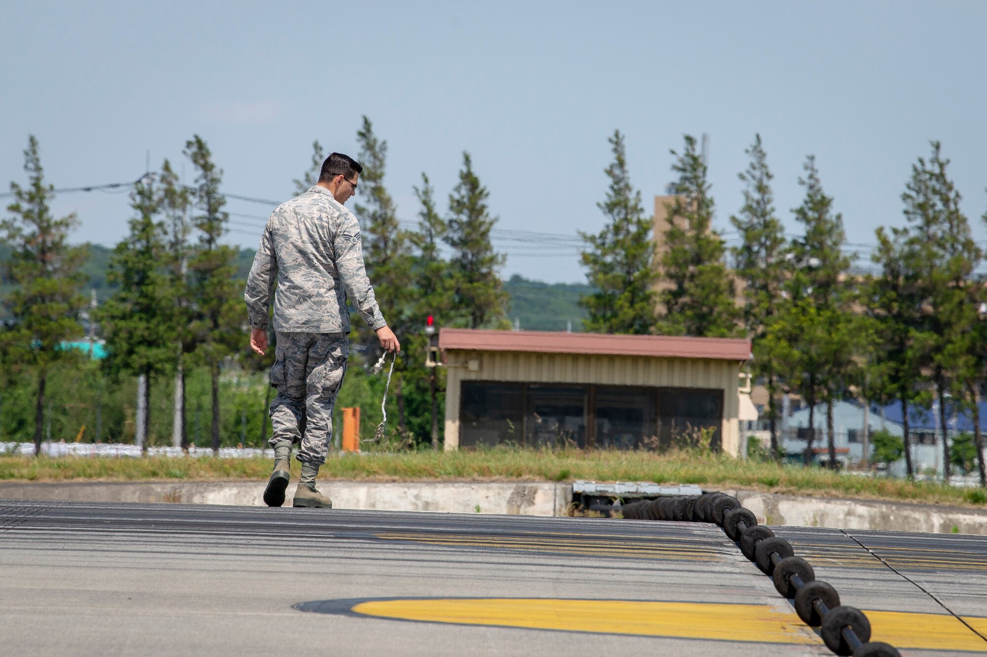 Yokota Completes Flightline Barrier Certification