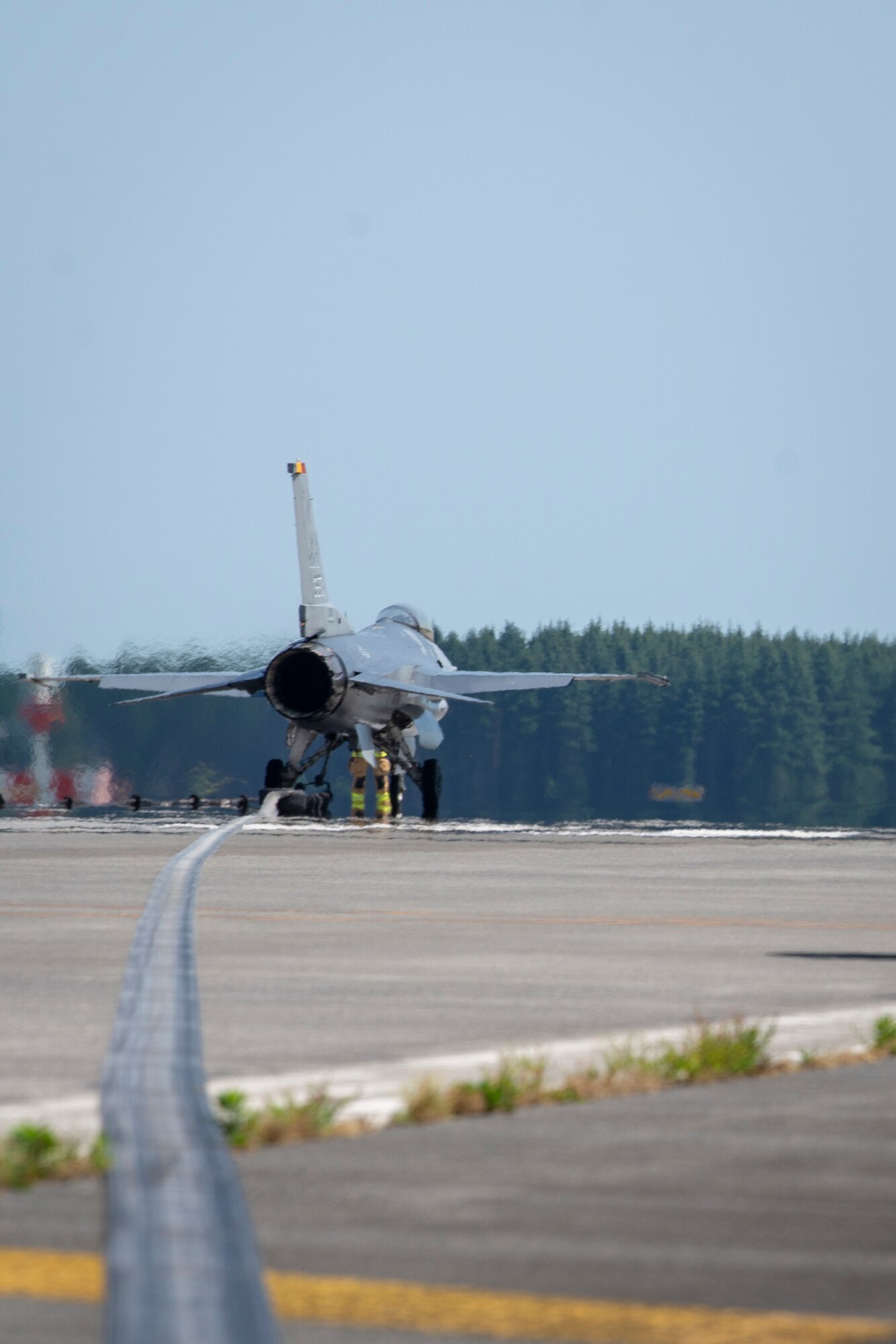 Yokota Completes Flightline Barrier Certification