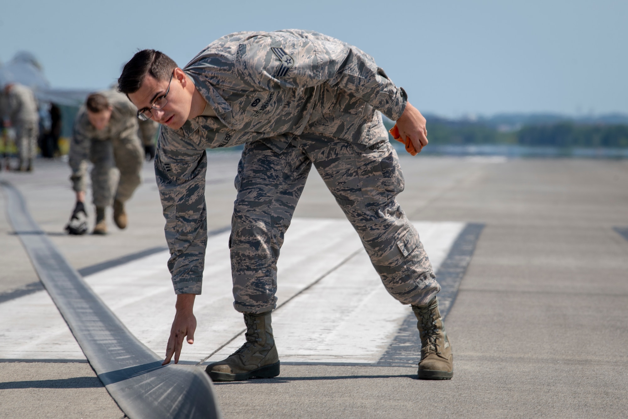 Yokota Completes Flightline Barrier Certification