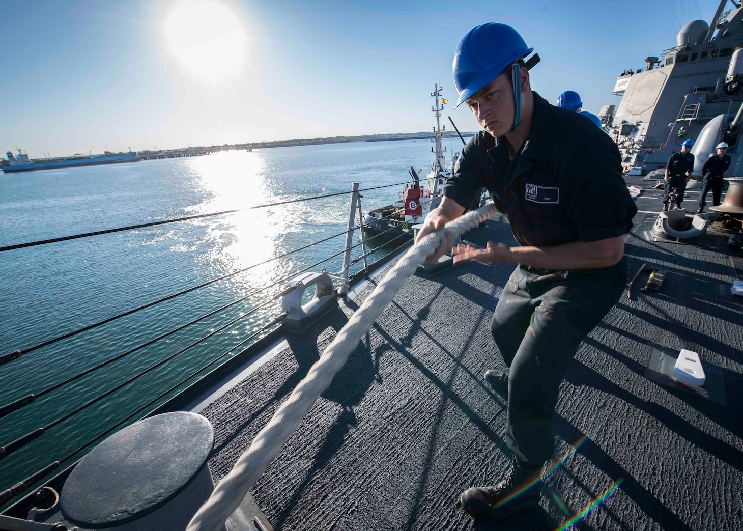 USS Carney Begins TRAV