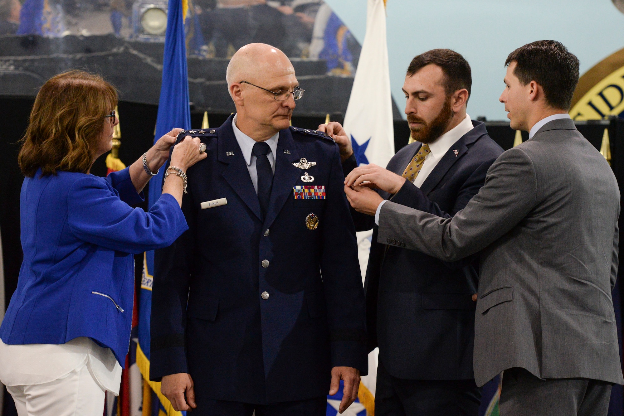 Bunch assumption of command at AFMC