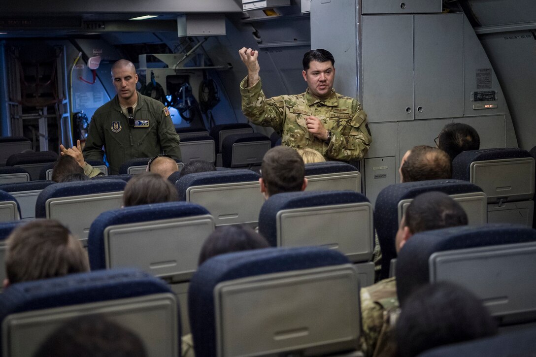 Reserve Citizen Airmen with the 514th Air Mobility Wing and Airmen with the 305th Air Mobility Wing conduct an off-station trainer to Westover Air Reserve Base, Mass., from May 31 to June 1, 2019.