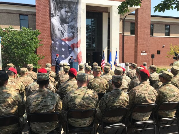MSgt John Chapman was commemorated during a Medal of Honor dedication at Pope Army Airfield on May 30th.