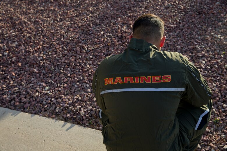 U.S. Marines with Headquaters and Headquarters Squadron(H&HS) conduct a base wide clean up at Marine Corps Air Station(MCAS) Yuma, Ariz., March 15, 2019. The base clean up is intended to boost unit morale and ensure the cleanliness of MCAS Yuma. (U.S. Marine Corps photo by Pfc John Hall)