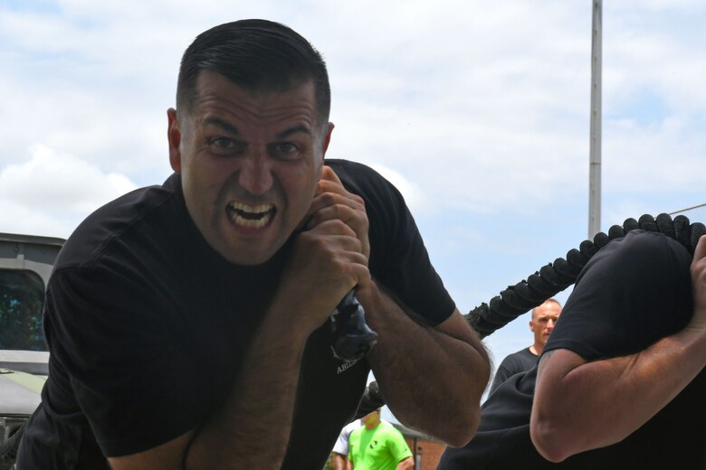 Airmen participate in Team Dyess Sports Day