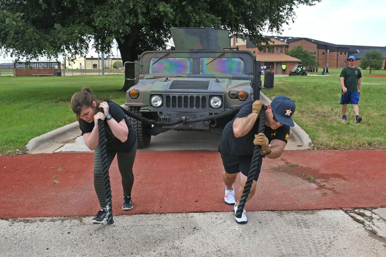 Airmen participate in Team Dyess Sports Day