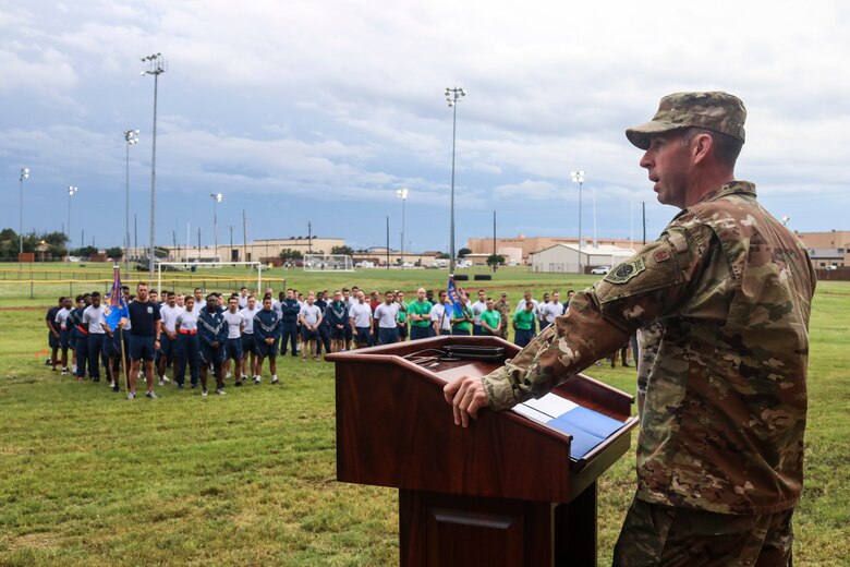 Dyess Airmen participate in inaugural Sports Day