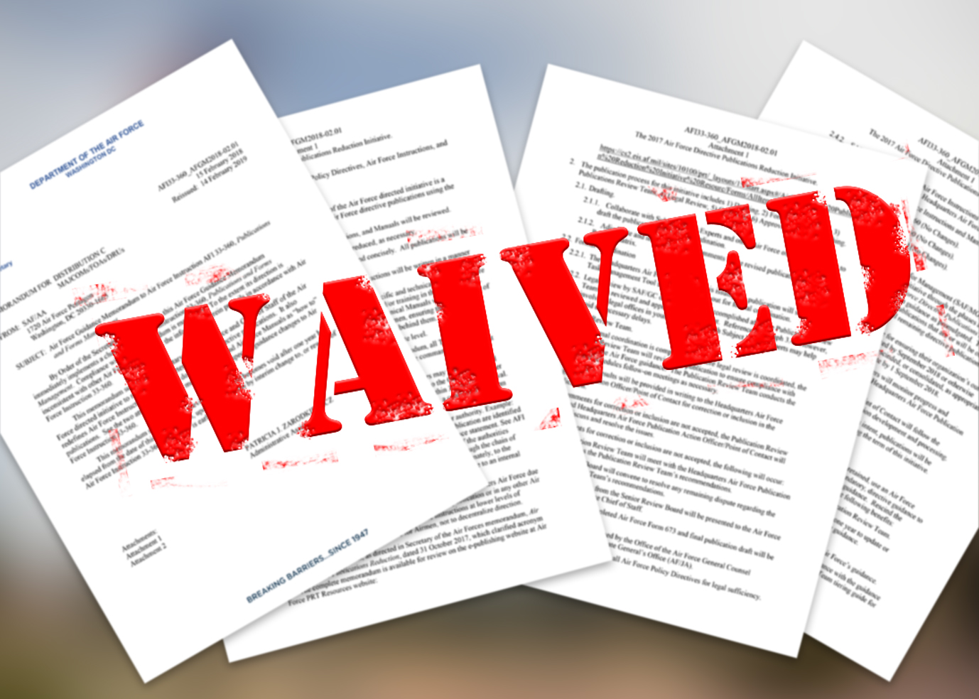 How To Write A Waiver During The Summer Of Waivers Edwards Air 