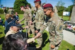 Soldiers at D-Day 75th anniversary