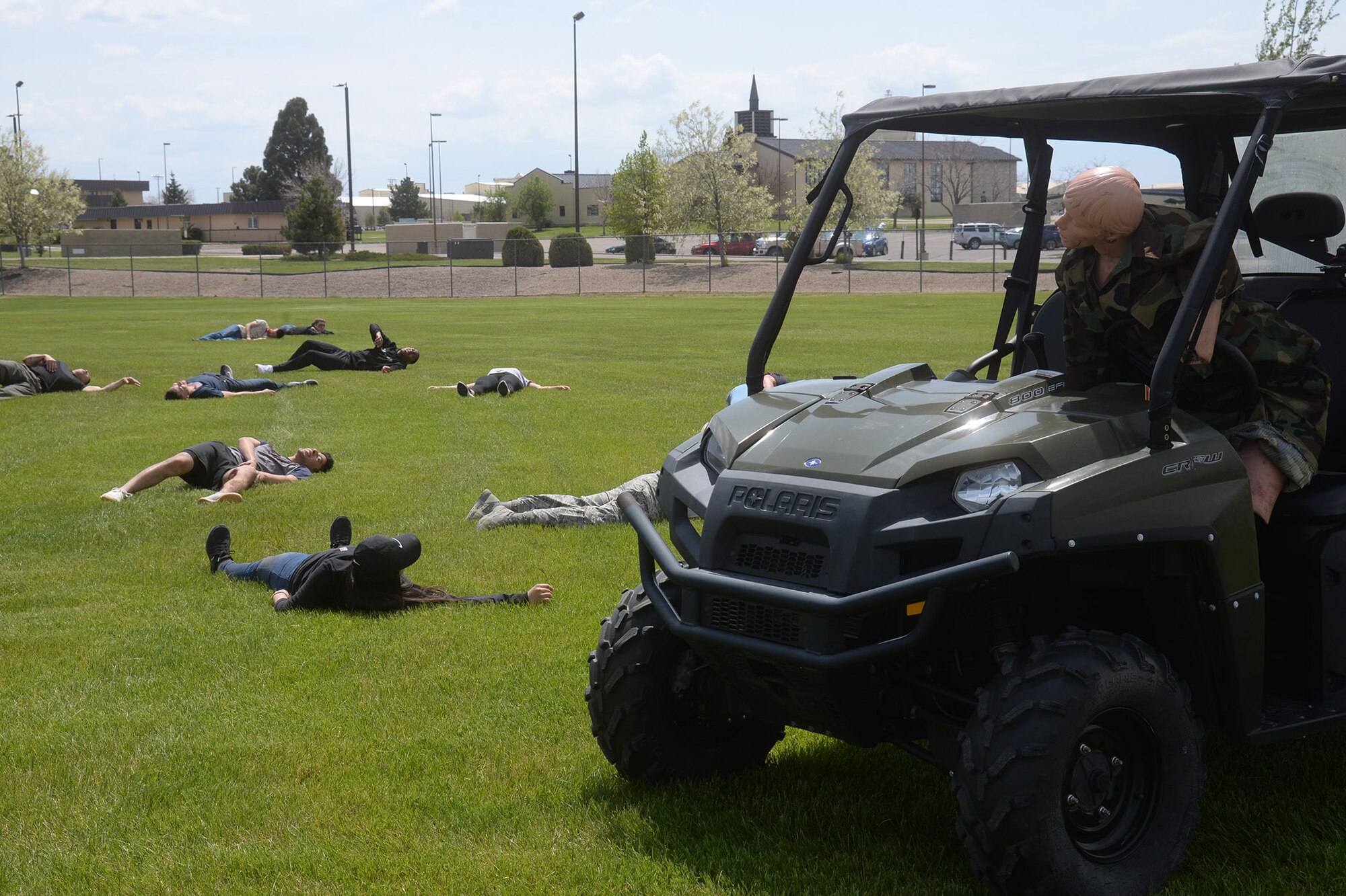 The 341st Medical Group conducted a Comprehensive Operational Low-Level Training, which was a combined effort of medical readiness, local emergency services and more than 20 moulage patients.